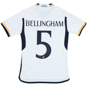 2023-24 Real Madrid Home Shirt Bellingham #5 (XS)