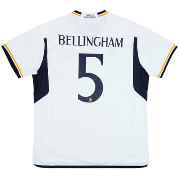 2023-24 Real Madrid Home Shirt Bellingham #5 (XXL)