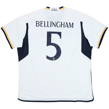 2023-24 Real Madrid Home Shirt Bellingham #5 (3XL)