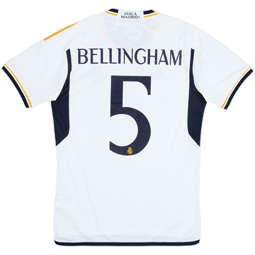 2023-24 Real Madrid Camiseta Local Bellingham #5 (M)