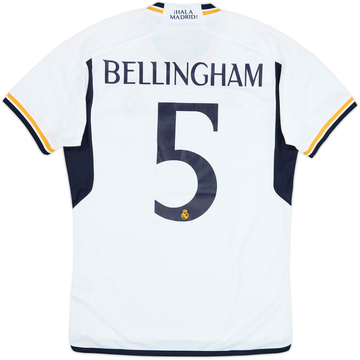 2023-24 Real Madrid Home Shirt Bellingham #5 (M)