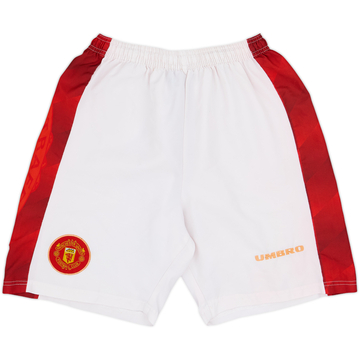 1996-97 Manchester United Home Shorts - 5/10 - (M.Boys)