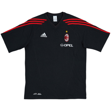 2005-06 AC Milan Player Issue adidas Cotton Tee - 10/10 - (M/L)