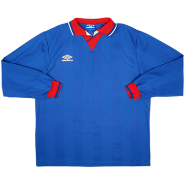 1990s Umbro Template L/S Shirt - 9/10 - (XL)