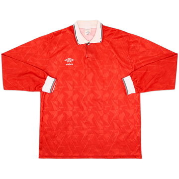 1990s Umbro Template L/S Shirt #11 - 8/10 - (L)