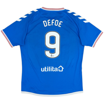 2019-20 Rangers Home Shirt Defoe #9 - 6/10 - (L)
