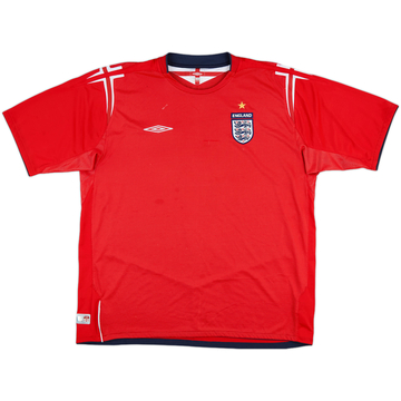 2004-06 England Away Shirt - 5/10 - (XXL)