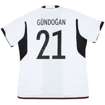 2022-23 Germany Home Shirt Gundogan #21 (XL)