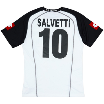 2006-07 AC Cesena Signed Home Shirt Salvetti #10 - 6/10 - (XL)