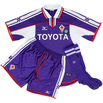 2001-02 Fiorentina Home Full Kit - 5/10 - (L)
