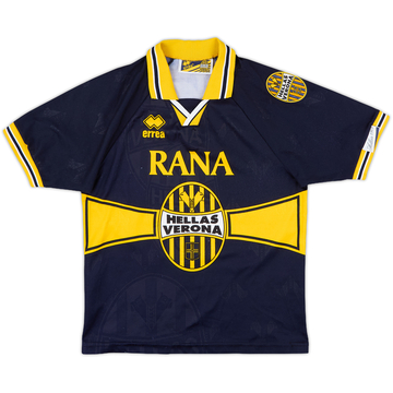 1995-96 Hellas Verona Home Shirt - 8/10 - (L.Boys)