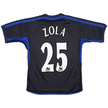2002-04 Chelsea Away Shirt Zola #25 - 10/10 - (S)