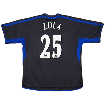 2002-04 Chelsea Away Shirt Zola #25 - 10/10 - (XXL)
