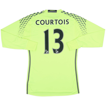 2016-17 Chelsea GK Shirt Courtois #13 (S)