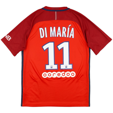 2016-17 Paris Saint-Germain Away Shirt Di Maria #11 - 10/10 - (M)