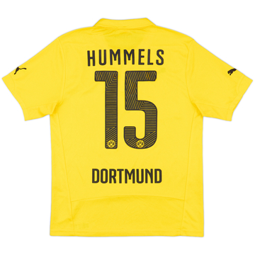 2014-15 Dortmund CL Home Shirt Hummels #15 - 5/10 - (S)