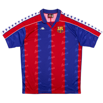 1992-95 Barcelona Home Shirt - 9/10 - (XL)