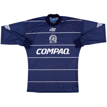 1995-96 QPR Away L/S Shirt - 10/10 - (M)
