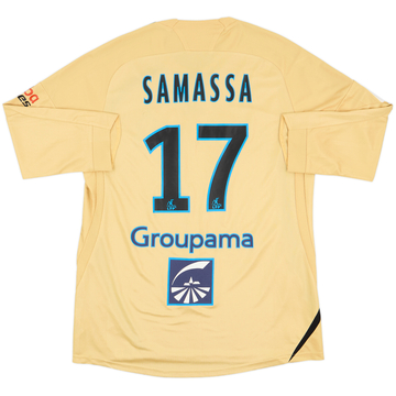 2008-09 Olympique Marseille Third Shirt Samassa #17 - 8/10 - (L)