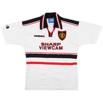 1997-99 Manchester United Away Shirt - 6/10 - (M.Boys)