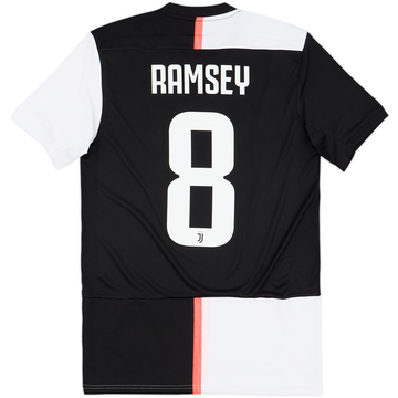 2019-20 Juventus Home Shirt Ramsey #8 - 9/10 - (S)