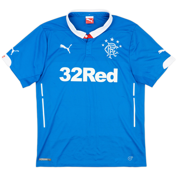 2014-15 Rangers Home Shirt - 9/10 - (M)