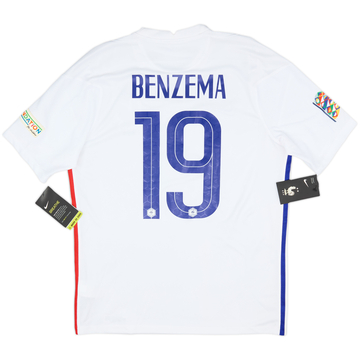 2020-21 France 'vs Spain' Away Shirt Benzema #19 (M)