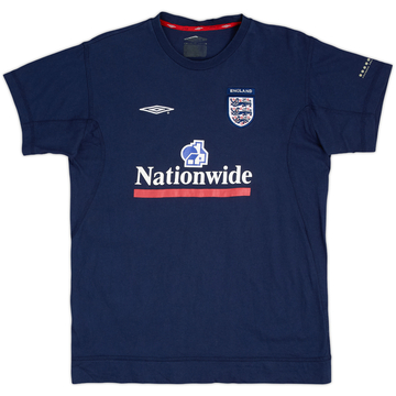 2002-03 England Umbro Cotton Tee - 8/10 - (S)