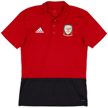 2018-19 Wales adidas Polo Shirt - 8/10 - (S)