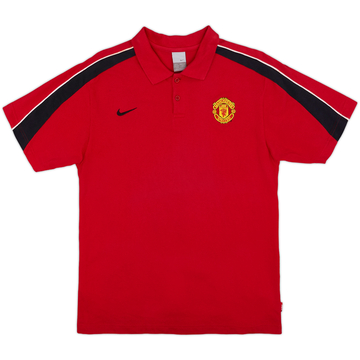 2004-05 Manchester United Nike Polo Shirt - 8/10 - (M)