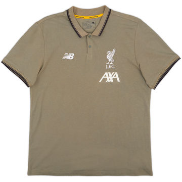 2019-20 Liverpool New Balance Polo Shirt - 9/10 - (XL)