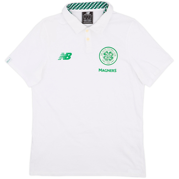 2017-18 Celtic New Balance Polo Shirt - 8/10 - (S)