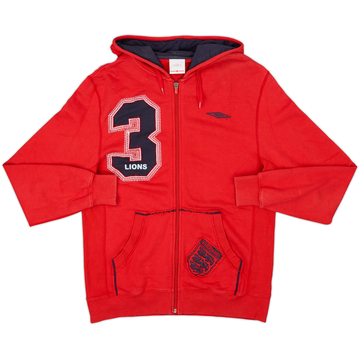 2007-09 England Umbro Hooded Track Jacket - 7/10 - (M)