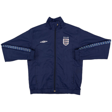 2007-09 England Umbro Track Jacket - 8/10 - (S.Boys)