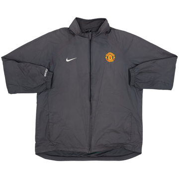 2004-05 Manchester United Nike Hooded Rain Jacket - 6/10 - (XL)