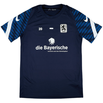 2021-22 1860 Munich Player Issue Nike Training Shirt #20 - 9/10 - (M)