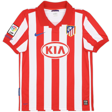 2009-10 Atletico Madrid Home Shirt - 9/10 - (S)