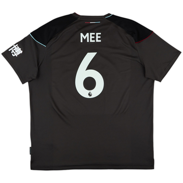 2020-21 Burnley Away Shirt Mee #6 - 9/10 - (XXL)