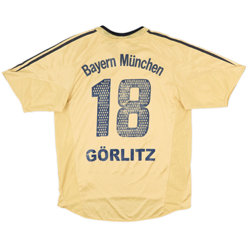 2004-05 Bayern Munich Away Shirt Gorlitz #18 - 5/10 - (M)