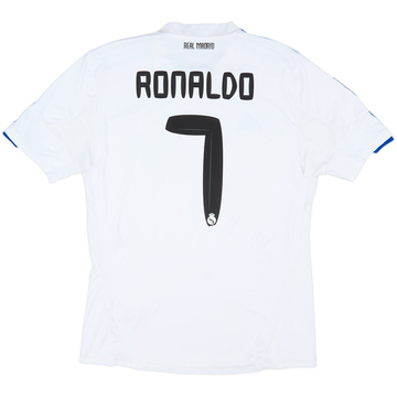 2010-11 Real Madrid Home Shirt Ronaldo #7 - 6/10 - (L)