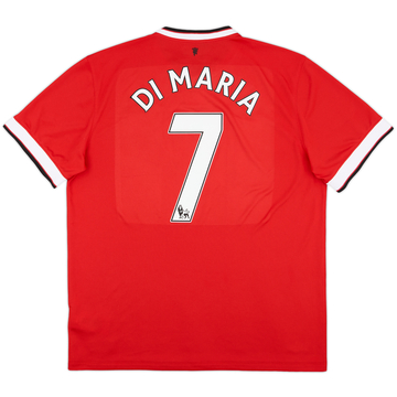 2014-15 Manchester United Home Shirt Di Maria #7 - 8/10 - (XL)