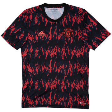 2021-22 Manchester United adidas Training Shirt - 10/10 - (M)