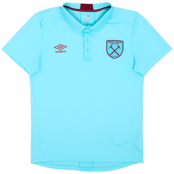 2018-19 West Ham Umbro Polo Shirt - 8/10 - (S)