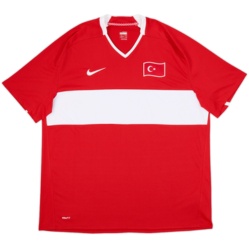 2008-10 Turkey Home Shirt - 9/10 - (XXL)