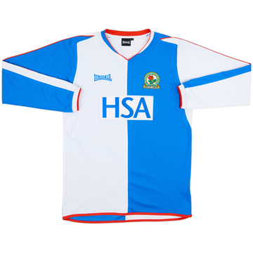 2004-05 Blackburn Home L/S Shirt - 7/10 - (S)