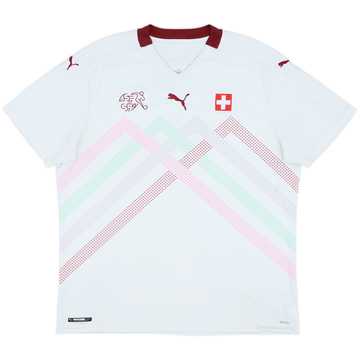 2020-21 Switzerland Away Shirt - 7/10 - (XXL)