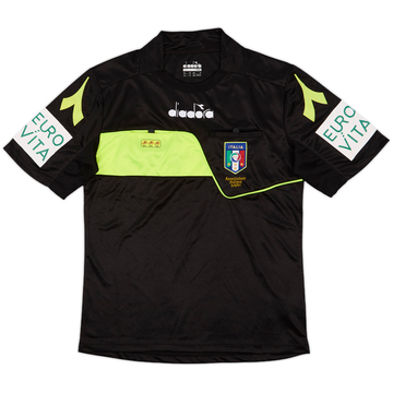 2017-18 Italy Diadora Referee Shirt - 9/10 - (S)