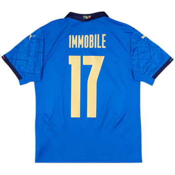 2020-21 Italy Home Shirt Immobile #17 - 10/10 - (M)