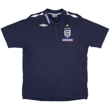 2006-08 England Umbro Polo Shirt - 6/10 - (L)