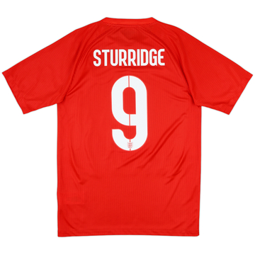 2014-15 England Away Shirt Sturridge #9 - 10/10 - (S)